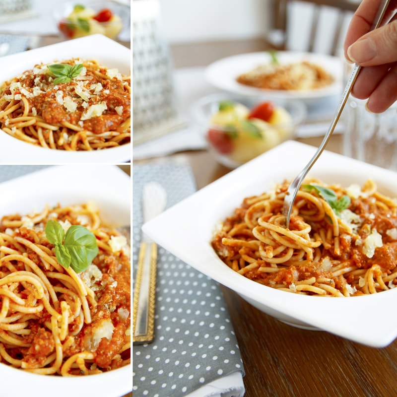 Fitness bolognskej špagety - zdravý recept Bajola