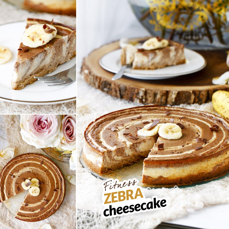 Zdravý tvarohový cheesecake - recept Bajola