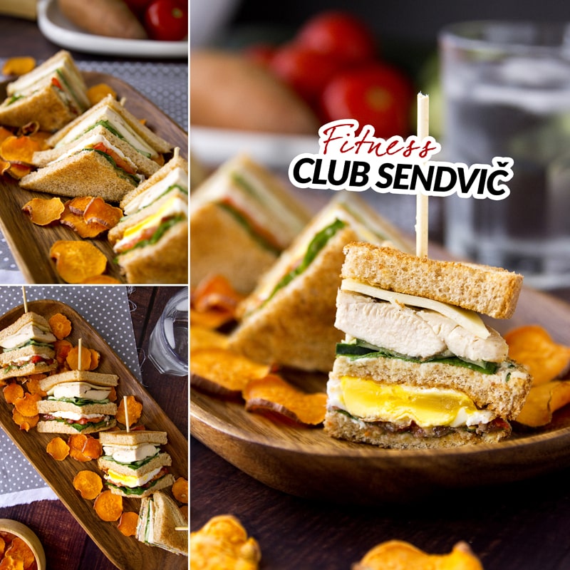 Fit club sendvič - recept Bajola