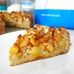 Fitness jablkový koláč z ovsených vločiek - zdravý recept Bajola