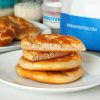 Sladké fitness pečivo bez múky – cloud bread