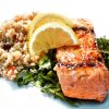 Fitness losos s quinoou