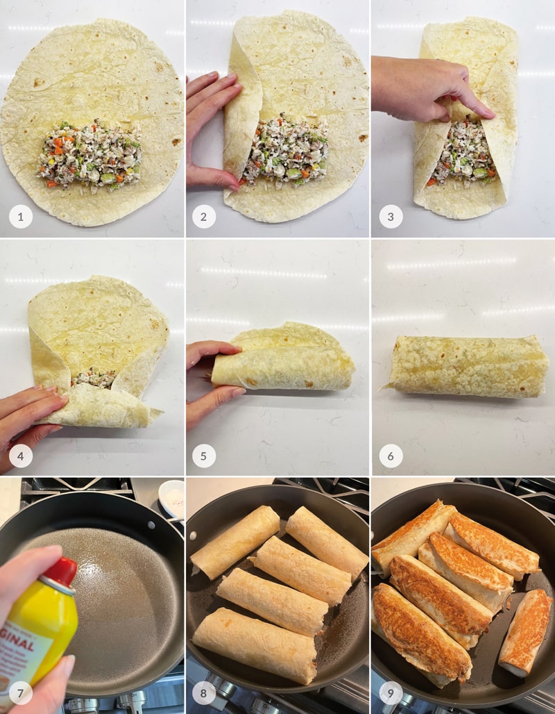 Ako zabaliť burrito a zamotať tortillu - foto postup