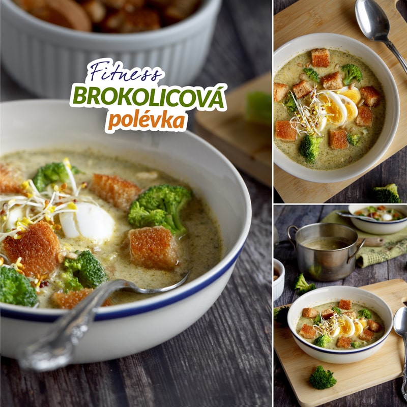 Zdravá brokolicová polievka - recept Bajola