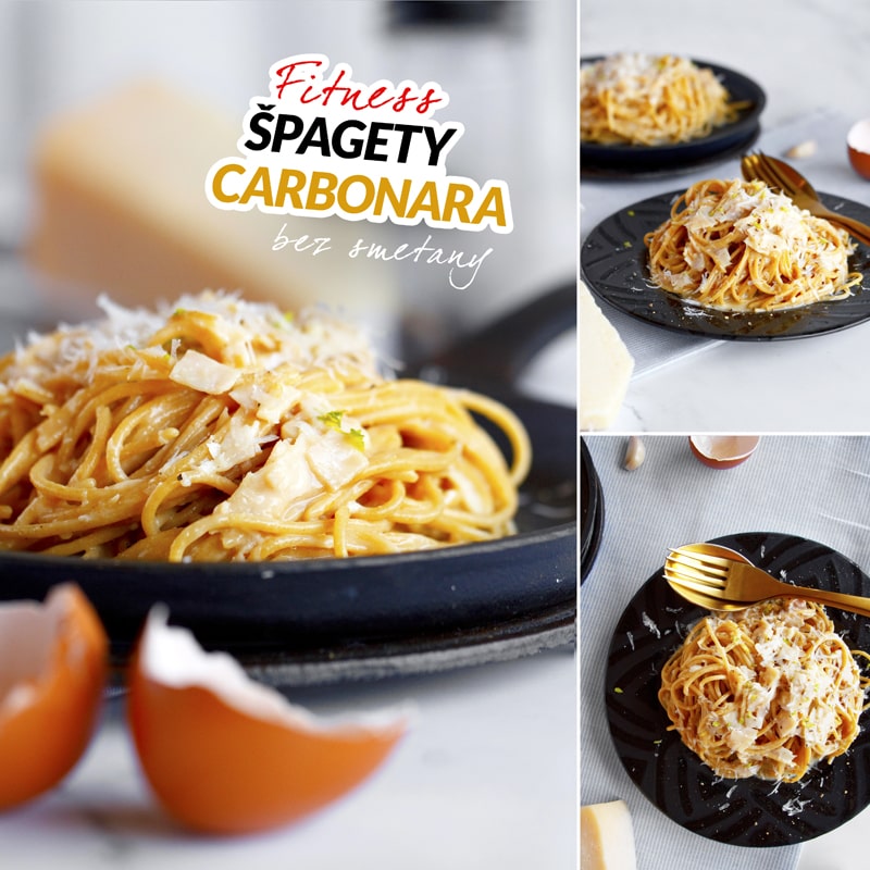 Diétne špagety Carbonara - recept Bajola